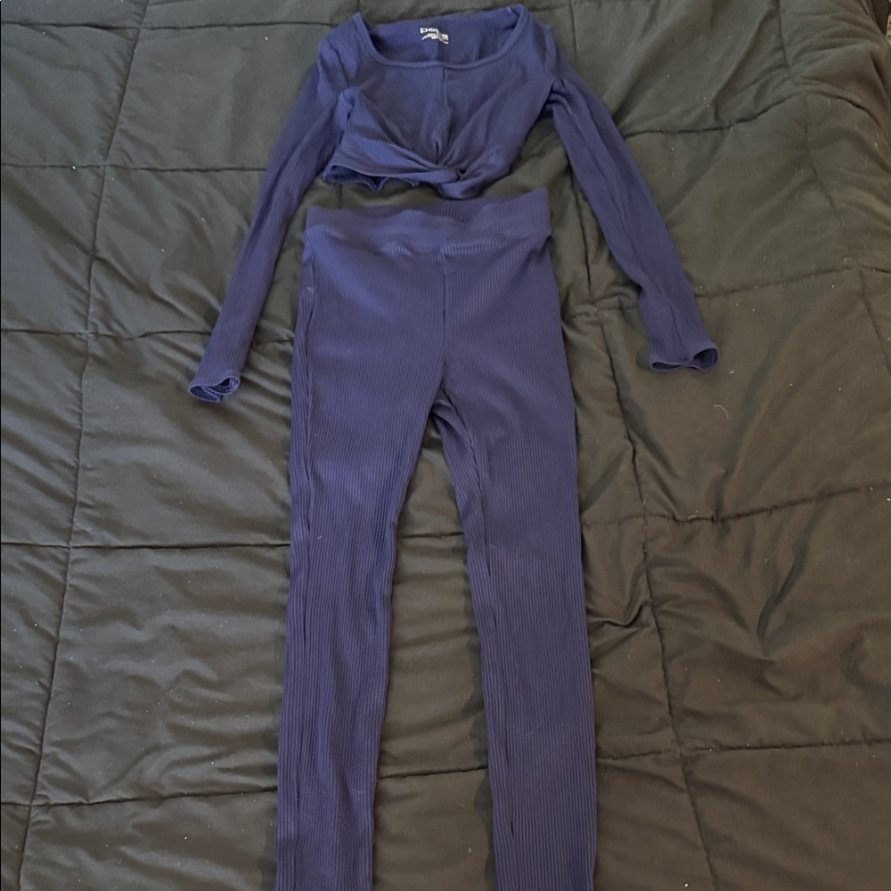 Women's Blue Two-Piece Set by Bebe